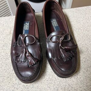 Polo by Ralph Lauren Men's Dark Brown Slip-On Loafers